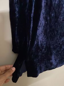 Adrienne Vittadini Velvet Dress