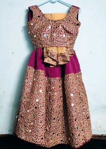Mirror Work Lehenga Choli