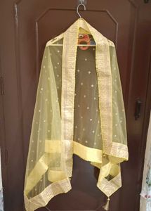 Yellow And Golden Festive Suit Set