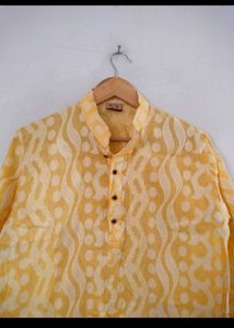Cotton Banarsi Mens Kurta