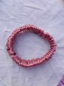 Scrunchies Silk Hair Rubber Band
