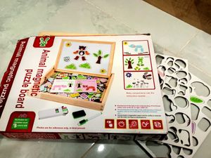 New Magnetic Animal Puzzle Board