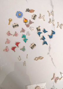 mix  necklace/bracelet  Charms 37 piece