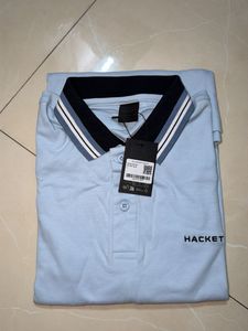 Men’s Hackett London Blue Polo Shirt L size