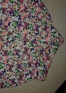 women&#39;s Playful Butterfly Print Shorts