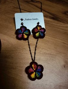 Crochet Jwellery Set