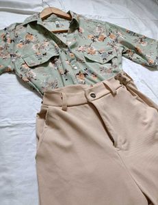Unused Pastel Green Shirt