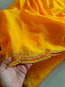 Pre Drapeed Saree 💛