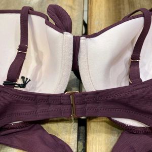 Sale 🎉✨Burgundy Bikini Top. 34DD