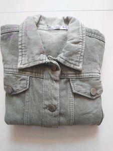 Vintage Denim Jacket (Size-XXS)
