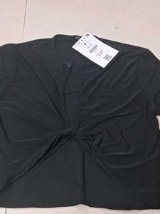 Chic Black Crop Top