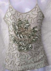 Y2K SEQUINS TOP