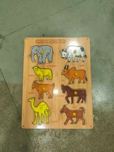Domestic Animal Tray Puzzle