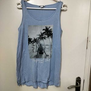 Blue Tank Top