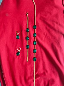 Necklace, Bracelet N Earings