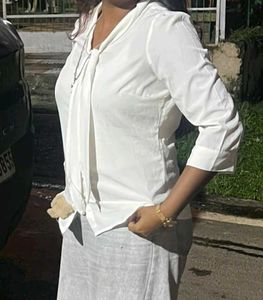 Elegant White Top