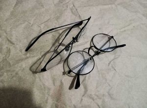 Round Black Frame Glasses
