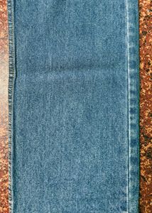 Blue baggy jeans