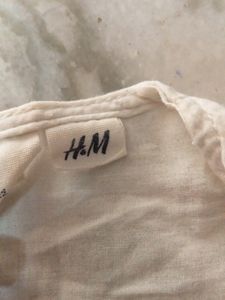 White Embroidered Tunic Top