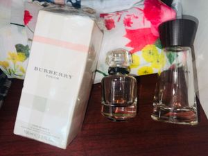 Empty Perfume Bottles Burberry &amp; Givenchy