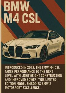 A6 Car Posters
