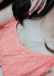 Gold &amp; Pearl Layered Necklace