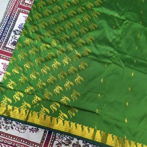 Karishma Green Saree