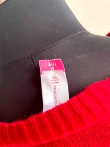 Festive Christmas Sweater with Embellishments