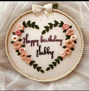 Customized Handkerchief &amp; Loops For Loved Ones
