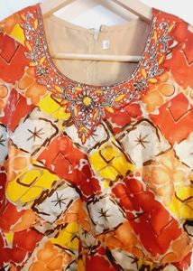 Colorful Frock Gowns Women&#39;s