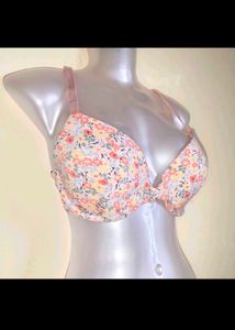 Floral Print Bra 32 D
