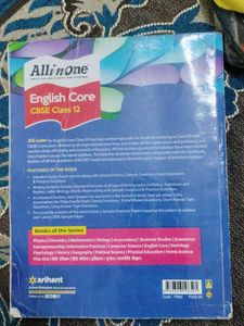 Arihant English Core All In One Class 12 2022-23