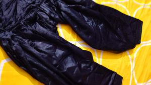 Black Velvet Suit Shimmer Shining