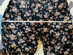 Winter Floral Jeggings
