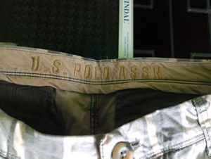Camouflage print cargo pants