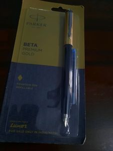 BETA Premium Gold Fountain Pen Refillable