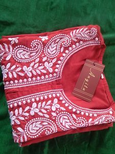 Lucknawi Chikankari Cotton Kurta