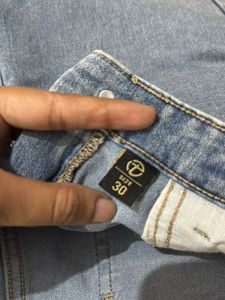 Light Wash Denim Jeans