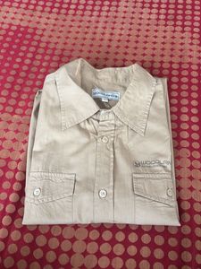 Casual Cargo Button-Down Shirt