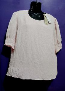 Women's Puff Sleeve Top Inner Attached