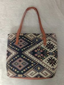 Ethnic Pattern Tote Bag