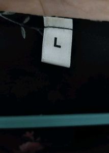 Floral Print Tie-Front Top