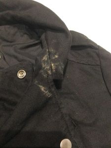 Black Moto Maxi Coat