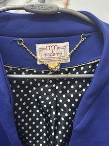 Stylish Blue Madame Blazer