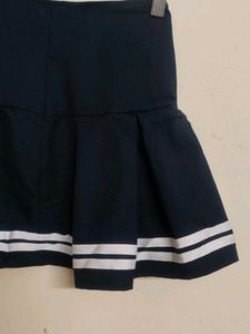 Pleated Mini Skirt