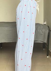Heart Print Pajama Pants