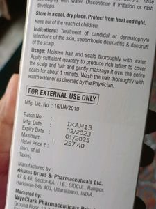 Anti Dandruff Shampoo
