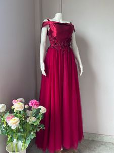 Luxury Quality Maroon Gown