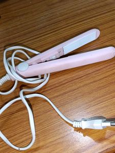 Pink Hair Straightener
