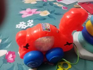 Kids Stacking Toy &amp; Car unicorn